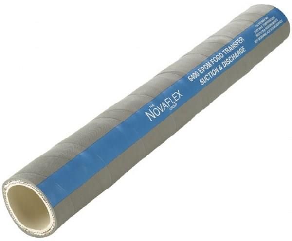 Novaflex 6400WE-01000-00, 1 in. ID, EPDM Food 150 Suction & Discharge Hose