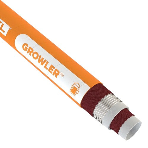 Texcel GRLR-1.0-100, 1 in. ID, GROWLER Brewery Hose SKU: GRLR-1.0-100